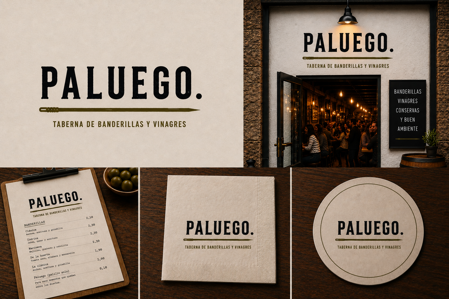 Board visual del proyecto Paluego.