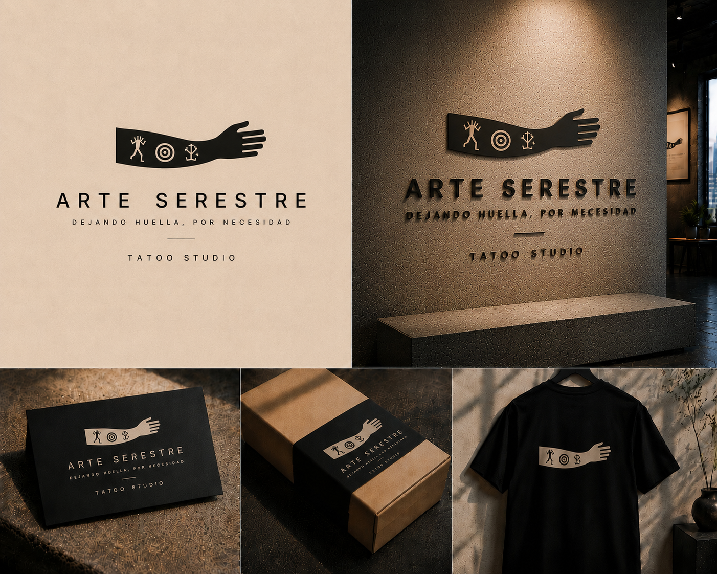 Board visual del proyecto Arte Serestre.