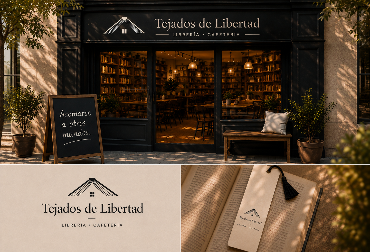 Board visual del proyecto Tejados de Libertad.