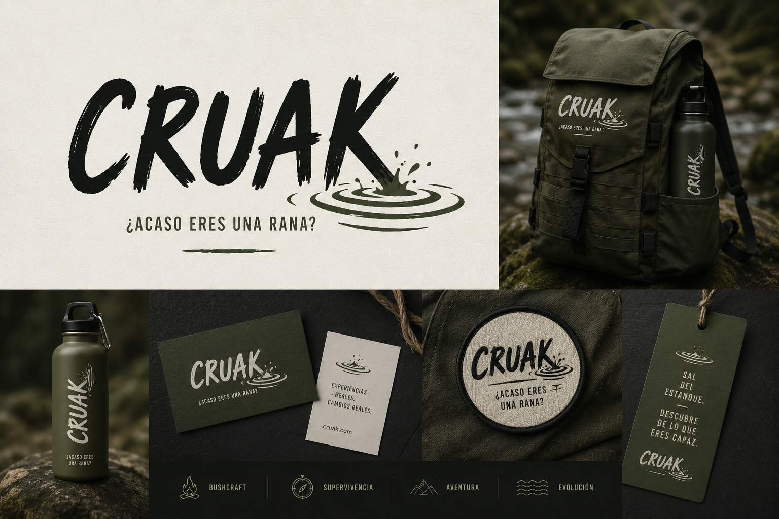 Board visual del proyecto Cruak.